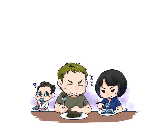 moukin-tarou:  Let’s dig in!(^ω^) 