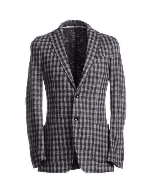 Checked sport coat - Tombolini