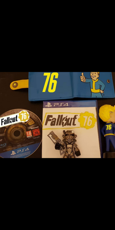 Totally legit, not faked at all, got my hands on fallout 76 will let you all know what it&rsquo;