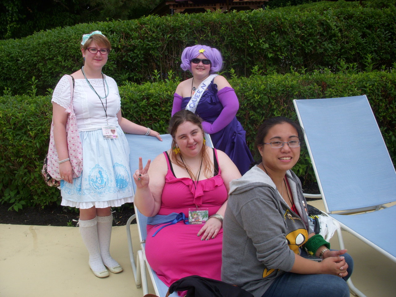 kawaii-desu-nope:  chriscappuccino:  Photos of me and my friends from AnimeNEXT 2013!