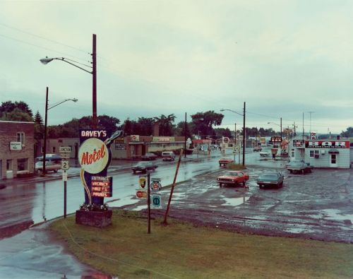 U.S. 2, Ironwood, Michigan, Stephen Shore, July 9, 1973Edwynn Houk Gallery, New York City, New York,