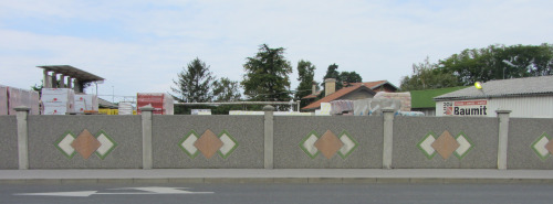 Concrete fence, Koper, Slovenia