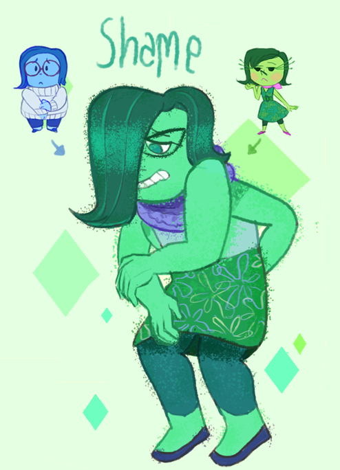 sedimentaryrockthe45:hauntedsketchbook:Inside out fusion emotions! I love the idea of emotions fusin