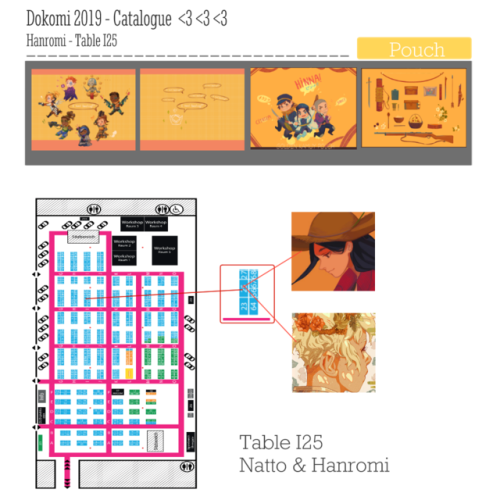 I’ll be attending dokomi again this year and this is my catalogue for this weekend! I’m super excite