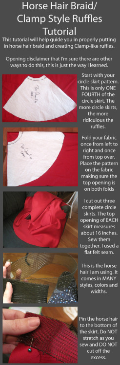 cosplayresources:I LOVE RuffleButt Cosplay more than I can explain… Check out her tutorial on