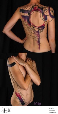 tattrx:  Belly Button Tattoo Shop - Violet