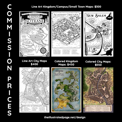 I do cartography for books! Fantasy maps, cozy mystery maps, small town romance maps, etc. My full p