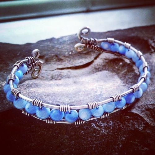 I love @geishacreations work. This bracelet is so fantastic! #bracelet #jewelrydesign #etsy #gemston