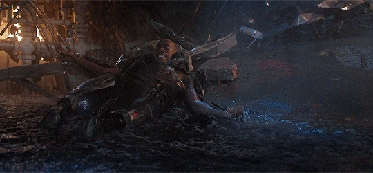 buckyrhodey: Underrated Rhodey moments (in no particular order):Rhodey rescuing Rocket without the a