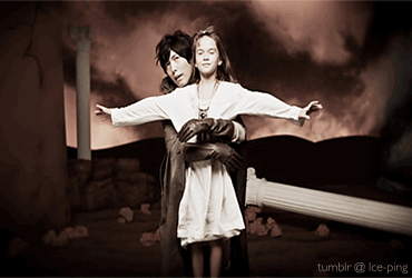 ice-ping: Some of the jealous moments …(#`皿´)Little girl please take away your hands an