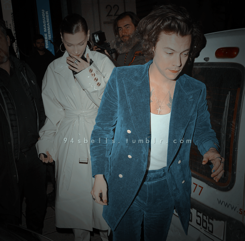 this is so bad i’m sorryharry styles and bella hadid manip