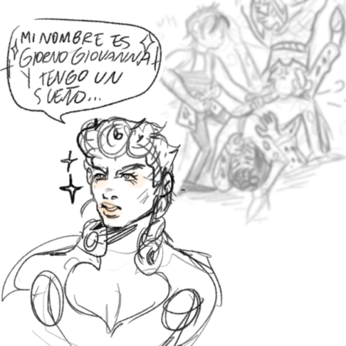 YEAH GIORNO TELL ME MORE