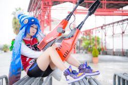 splatoonus:  cosplay-soul:  Inkling | Splatoon  This Inkling cosplay by Yakuzi on World Cosplay is so fresh!!    O oO &lt;3