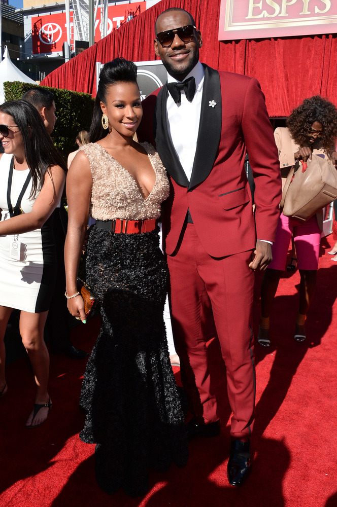 yourstylecompass:  Favorite couples of the night…teammates Dwayne Wade &amp;
