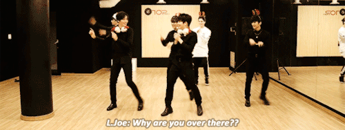 jjangjo:  what happens when ricky misses the snow kiss dance practices because of his musical 