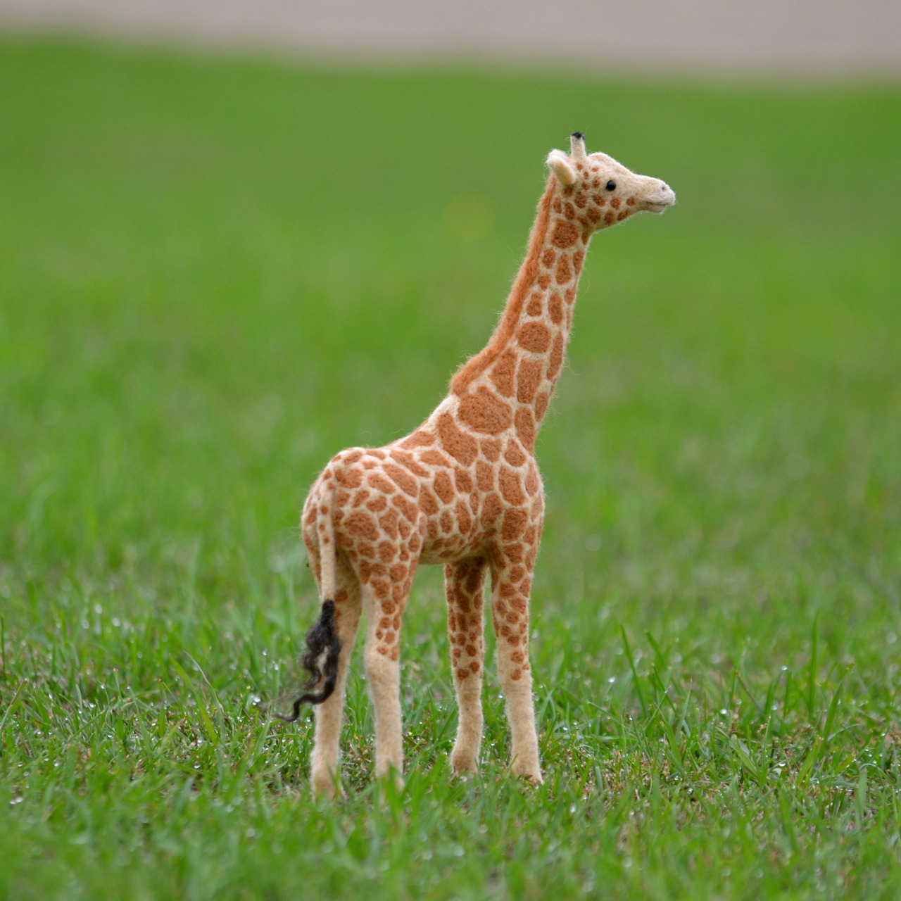 bearcreekfelting:  Needle Felting a Giraffe by Teresa Perleberg bearcreekfelting.com