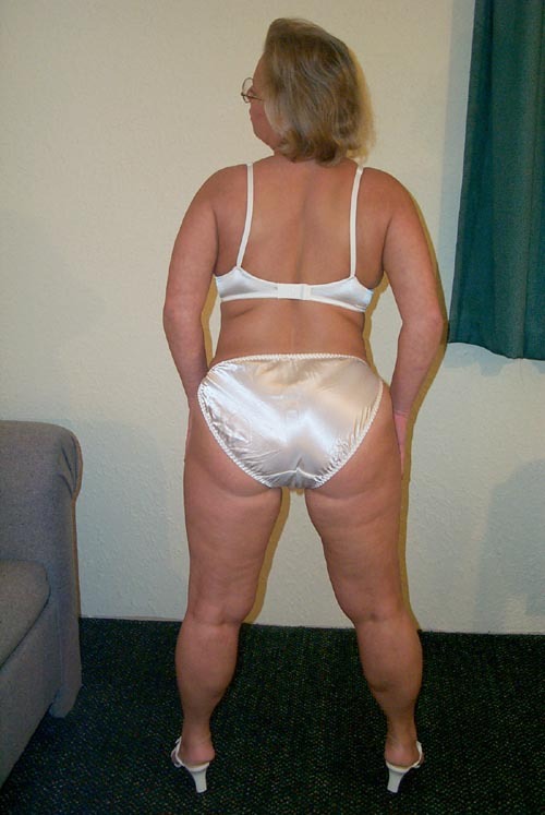 full back satin panties