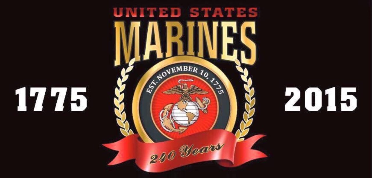 Happy 240th birthday Marines! Raise a glass for all of us! To those who have gone