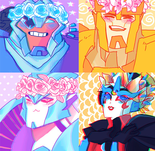 skymachine:  here are all the ‘mutual icons’ I did today together!!! these were