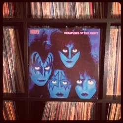 vinylpairings:  and yes 1982 #nowspinning #kiss #creaturesofthenight #vinyl #recordcollection 