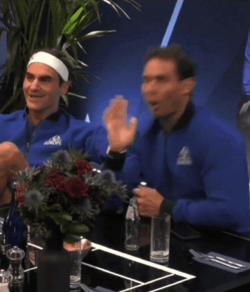 Watching A Tennis Match With Your Rival Be Like: