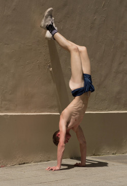 Brocodestories:  All Your Little Bro Wanted To Do Was Show Off His Handstand. All