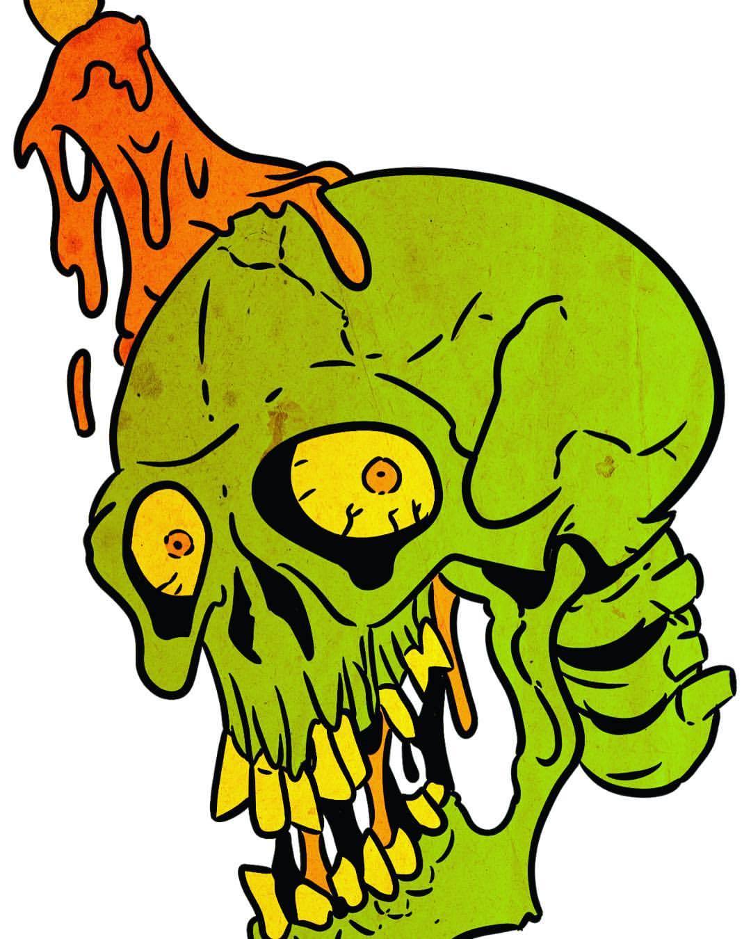 Here’s my attempt at some clip art for my Professional Practices class. #halloween