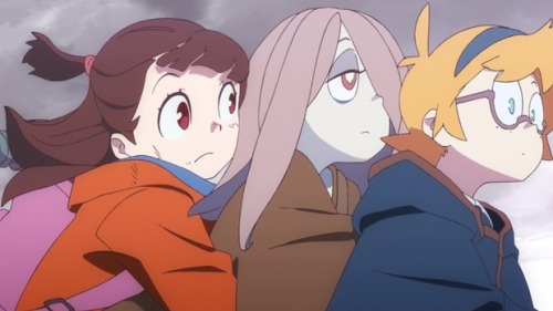 wannabeanimator: New images from the Little Witch Academia TV series airing on Netflix starting January 8. (x) Slight correction: Little Witch Academia will air in Japan starting January 8 and begin streaming on Netflix the next day, January 9. info 