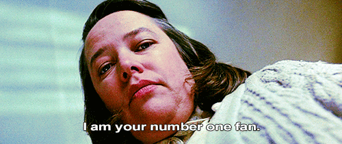 ZOMBIE! REAL HORROR ROCK! — Kathy Bates in 'Misery' I'm your biggest fan.  I'm...