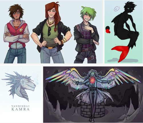 COMMISSIONS ARE OPEN!I specialize in character design and concept development.I excel at:Fantasy set