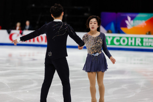 fivecentimeterspersecond: sui wenjing/han cong - pairs SP practice four continents championships 201