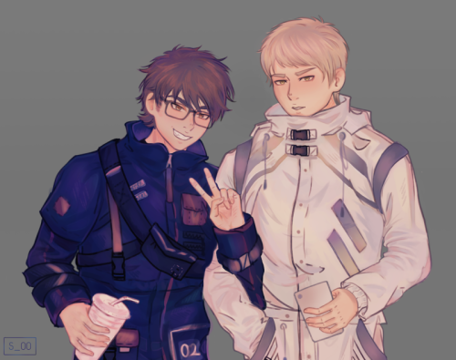 I was so happy that Miyuki got a new (boy)friend! This has been a sketch in my wips for a long time 