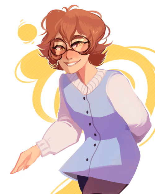 milkychai: commissions for @glassesemoji!!! pidge is 100% good