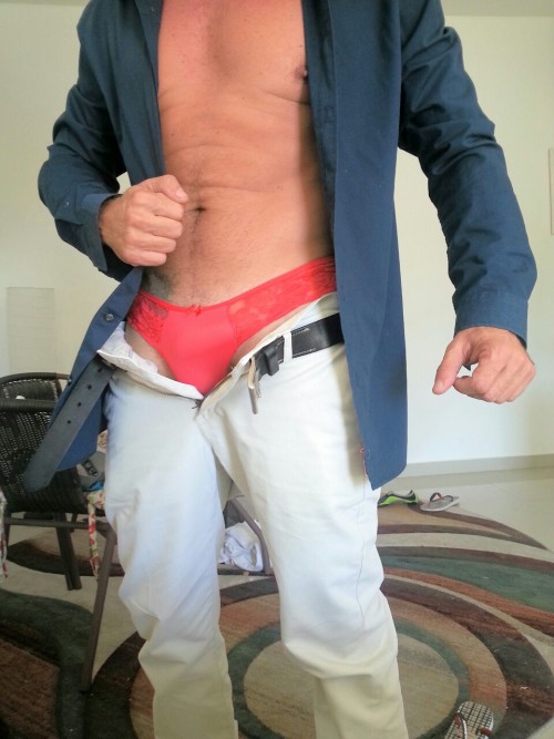 carlosdallaslover:  Love work in my panties 