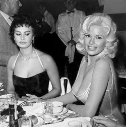 straightthonger:  #Sophia Loren and Jayne