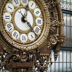 antonio-m:  Beaux arts clock, Musée d'Orsay,