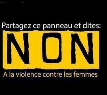 creoledu974:laviedunefemme:Non, à la violences contre les femmesNon à La violence en général