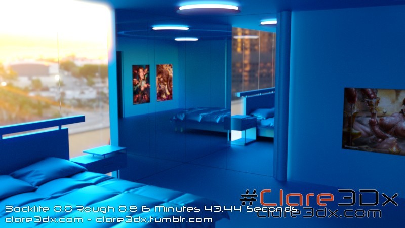Running some benchmarks against shader settings&hellip;. the Silk Blue is rather
