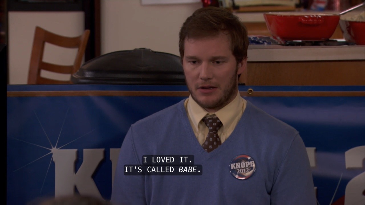 nbcparksandrec:  Andy Dwyer: An angel without wings. 