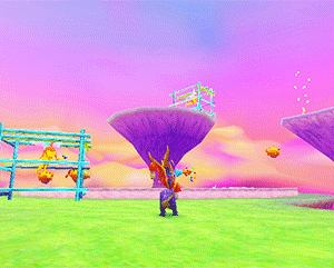 crashspyrostuff:  Spyro The Dragon! - PS1 (1998)↳ Lofty Castle // Dream Weavers.