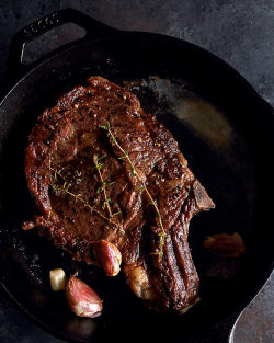 daily-deliciousness:Perfectly seared steak