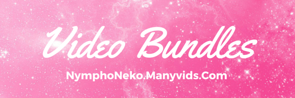 nympho–neko:  Anal Video Bundle Now’s your chance to get all of my anal videos