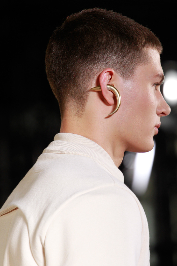 homme&ndash;models:  Sascha Weissenborn for Givenchy SS 2012 Menswear ph. by