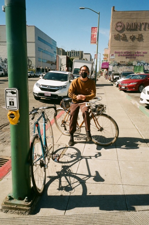 Riding in Oakland - Ricoh GR1