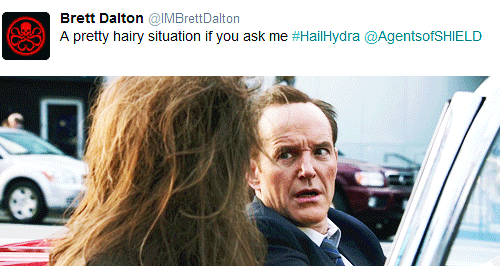 saremillerr:Can we just take a moment to appreciate Brett Dalton’s Twitter?