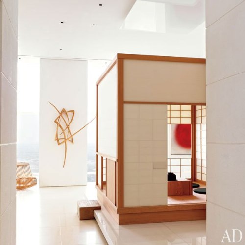 {The art collection in this house is off the charts - Claude Monet and Ai WeiWei just to start.  The