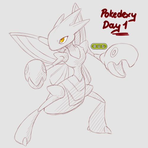 #POKEDDEXY Day 1: Favorite bug typeSCIZOR