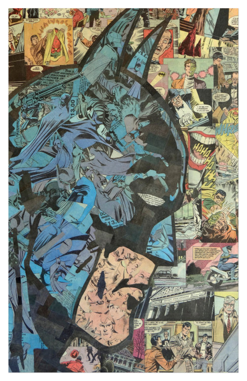 fer1972:  Comic Collage Art by Mike Alcantara porn pictures