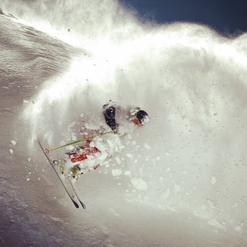 Pow dream #freeskiersk #freeride #insta_svk #instaski #skiing #powder #pow #life #mountain