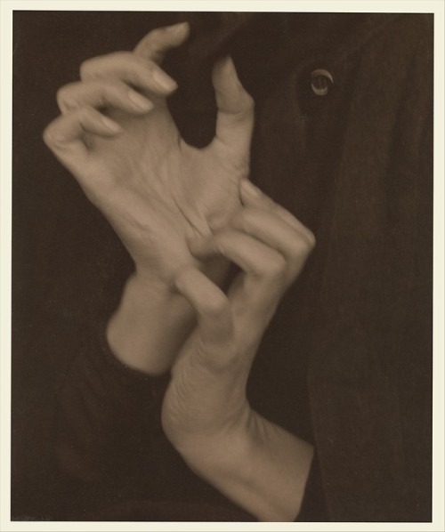 met-photos: Georgia O'Keeffe — Hands by Alfred Stieglitz, The Met’s PhotosGift of Georgi